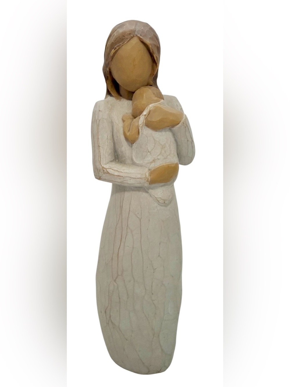 Willow Tree "Cherish" Figurine depicting an mother holding her baby